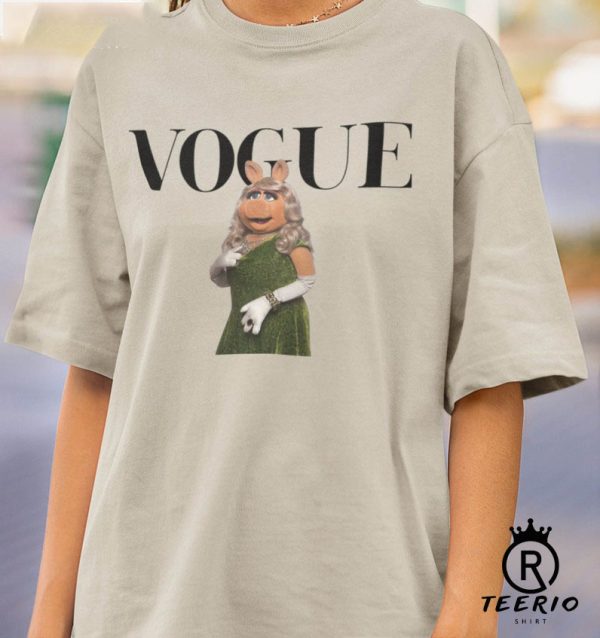 V.o.g.u.e Miss Piggy Trendy Shirt