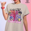 Gorillaz Band Shirt , Vitural Band Anime Rock Band  Unisex T-shirt