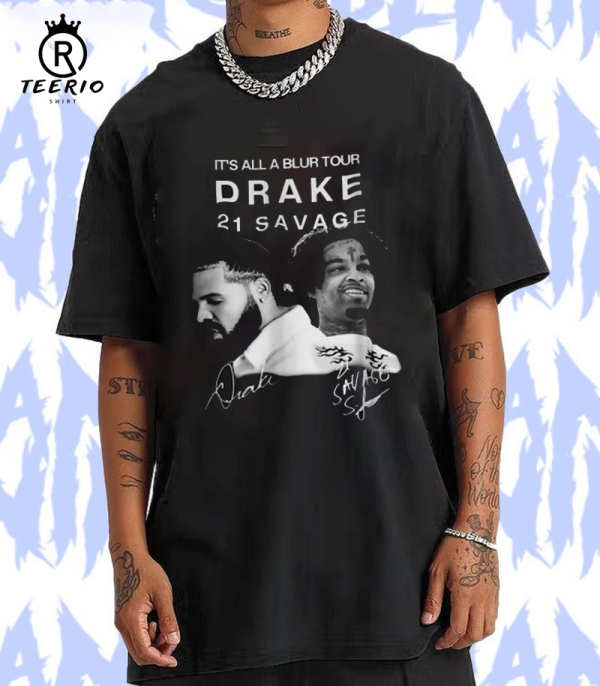 D.r.a.k.e It’s All A Blur Tour Shirt