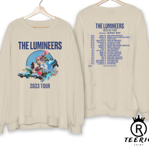 The Lumineers Sweatshirt Crewneck, 2023 US Tour Shirt