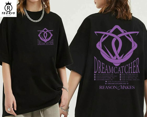 Dreamcatcher Reason Makes World Tour 2023 T-Shirt