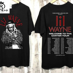 Lil Wayne Rapper 2023 Tour Shirt