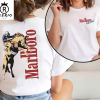 Marlboro Cowboy Shirt, Retro Western Short Sleeve Sweater