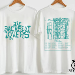 The Backseat Lovers world tour 2023 dates shirt, Gift Fan