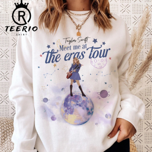 Meet Me At The Eras Tour Shirt, Lavender Haze Crewneck Unisex Hoodie