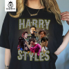 Harry Styles Vintage Homage Graphic T-Shirt | Harry Styles Inspired Rap Tee Classic Retro Tee | Gift Fan