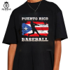 Puerto Rico Baseball T-Shirt | Puerto Rican Pride T-Shirt | Gift For Fan