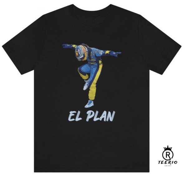 Fernando Alonso El Plan Renault Formula 1 Shirt, Trendy Unisex T-shirt Crewneck