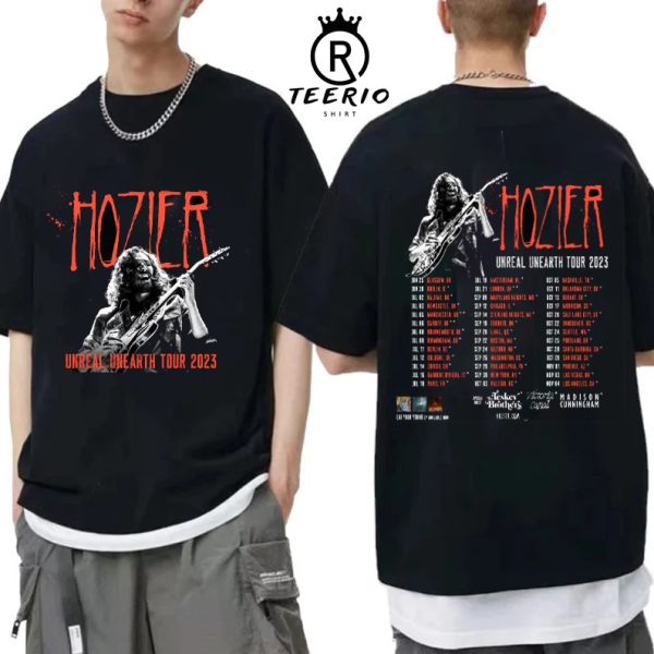 Hozier Unreal Unearth Tour 2023 T Shirt, Unreal Unearth Tour 2023 Merch, Hozier Concert, Gift For Fan