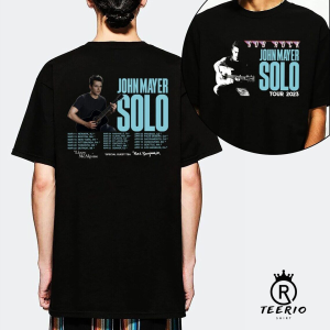 John Mayer Solo Tour Shirt, John Mayer Retro Vintage T-shirt, Sob Rock 90S Style