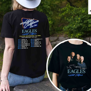 The Eagles Hotel California Tour 2023 T-Shirt Sweatshirt, Eagles Concert, Music Tour Shirt, Rock Tour 2023