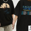 The Eagles Hotel California Tour 2023 T-Shirt Sweatshirt, Eagles Concert, Music Tour Shirt, Rock Tour 2023