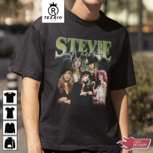 Stevie nicks Vintage Washed Shirt, Rock and Roll Retro 90’s T-Shirt, Fans Gift For Women, Homage Tee For Men