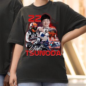 Yuki Tsunoda 22 Shirt, Alpha Tauri Racing, Formula 1, Formula One Shirt, Alpha Tauri Fan, F1 Shirt, Tsunoda Gift, Formula 1 2022, Fan gift