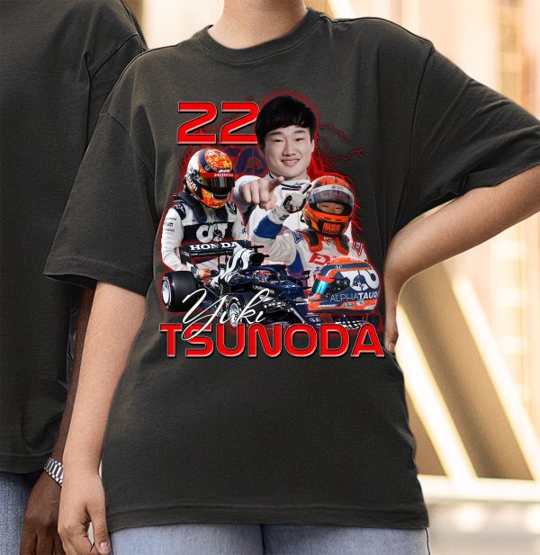 Yuki Tsunoda 22 Shirt, Alpha Tauri Racing, Formula 1, Formula One Shirt, Alpha Tauri Fan, F1 Shirt, Tsunoda Gift, Formula 1 2022, Fan gift