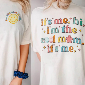 It’s Me Hi I’m The Cool Mom Shirt, Cool Mom Club Shirt, Mothers Day Gift, Mothers Day Shirt,Cute Mothers Day Gift,Retro Mama Shirt,Mom Shirt