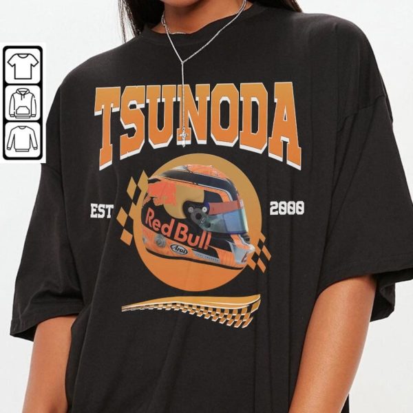 Yuki Tsunoda Sweatshirt Formula One Crewneck Yuki Tsunoda Gift F1 Gift Racing Inspired Shirt Grand Prix Clothing Aesthetic Racing Shirt