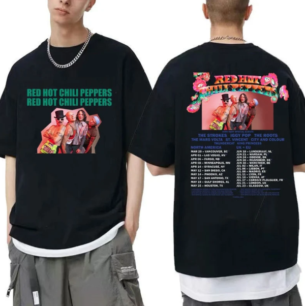 Red Hot Chili Peppers World Tour 2023 Shirt, Red Hot Chili Peppers Tour 2023,Red Hot Chili Peppers Fan Tee, Red Hot Chili Peppers 2023 Merch