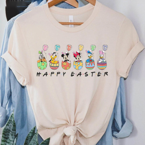 Happy Easter Mickey Easter Shirt Easter Funny Disney Shirt Cute Easter Mickey And Friend Happy Shirt