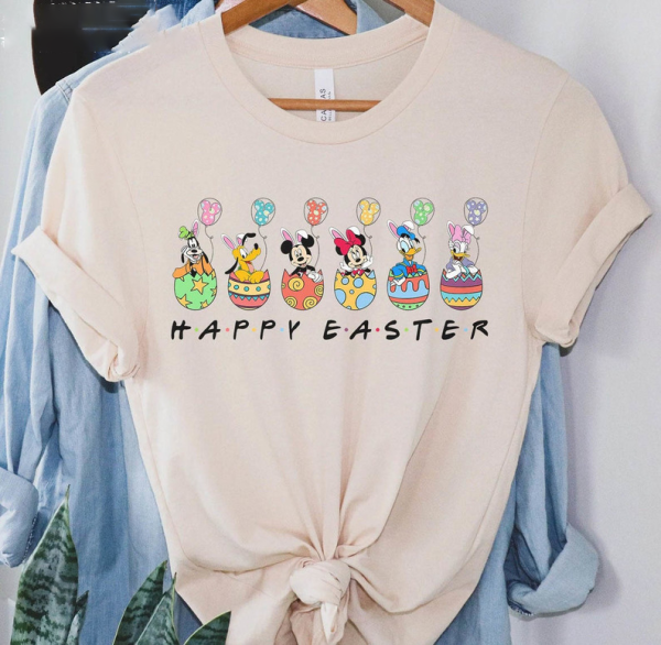 Happy Easter Mickey Easter Shirt Easter Funny Disney Shirt Cute Easter Mickey And Friend Happy Shirt