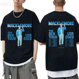 Macklemore The Ben Tour 2023 Tracklist 2 side T-Shirt, Macklemore Tour Shirt For Fan Shirt, The Ben Tour 2023 T-Shirt, Country Music Shirt