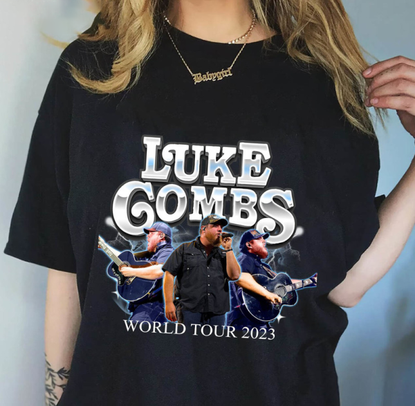 Luke Combs World Tour 2023 Bull Skull Distressed, Western, Combs Concert Tour