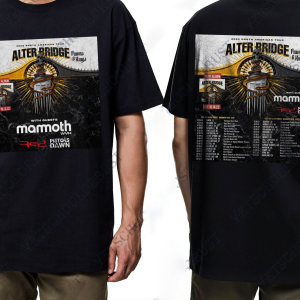 Alter Bridge North American TOUR DATES 2023 World Tour Double Sided, World Tour Music 2023 Graphic Tee Unisex T-Shirt Sweatshirts