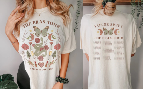 Retro Taylor The Eras Tour Shirt, Taylor New Album Midnight, Swift The Eras Tour Shirt, The Eras Tour Taylor Merch, Swift Midnight Shirt