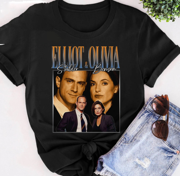 Elliot Stabler And Olivia Benson Shirt, Law Order Svu Movie Unisex Hoodie Crewneck