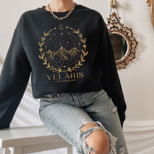 ACOTAR Velaris Merch, The Night Court T-Shirt, A Court Of Thorn And Roses Shirts, SJM, Illyrians Of The Night Court Tshirt