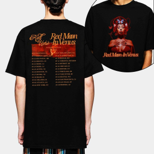 Red Moon In Venus Tour Shirt, Kali Red Moon In Venus Merch Sweatshirt