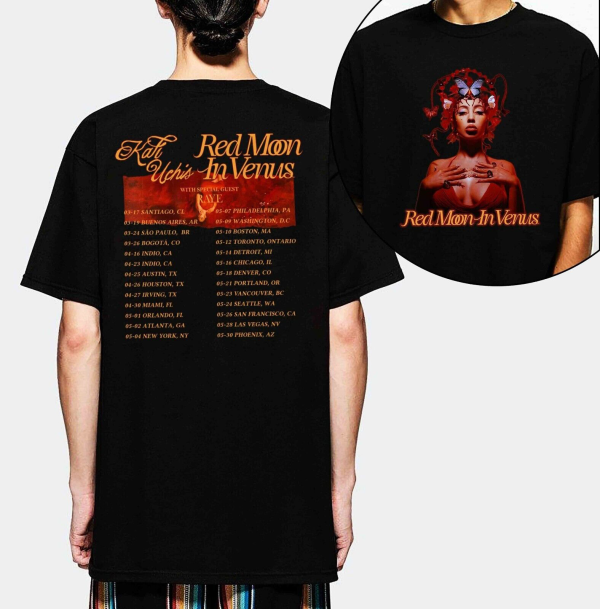 Red Moon In Venus Tour Shirt, Kali Red Moon In Venus Merch Sweatshirt