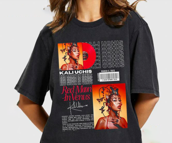 Red Moon In Venus Shirt, Kali Uchis Shirt, Kali Uchis Red Moon In Venus Tour, RNB Shirt, Red Moon In Venus Album