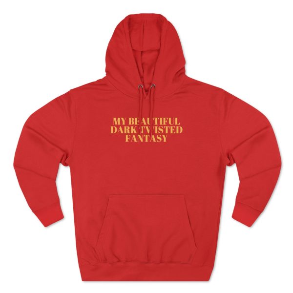 Kanye West My Beautiful Dark Twisted Fantasy Unisex Premium Pullover Hoodie, Trending T-Shirt