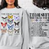 Vintage The Eras Tour Vintage Shirt, 2 Side Taylor’s Version T-Shirt, The Eras Tour 2023 Shirt, Swiftie Fan, Taylor The Eras Tour Shirt