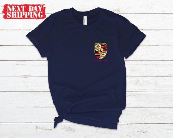 Porsche Shirt, Porsche Sweatshirt, Motor Sport Shirt, German Sport Car Shirt, Porsche Logo Shirt