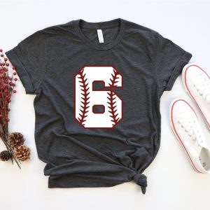 Baseball Numbers Shirt, Baseball Custom Birthday Shirt, Baseball Mom Shirt, Personalized Baseball Tees, Custom Baseball Shirts, Baseball Boy