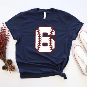 Baseball Numbers Shirt, Baseball Custom Birthday Shirt, Baseball Mom Shirt, Personalized Baseball Tees, Custom Baseball Shirts, Baseball Boy