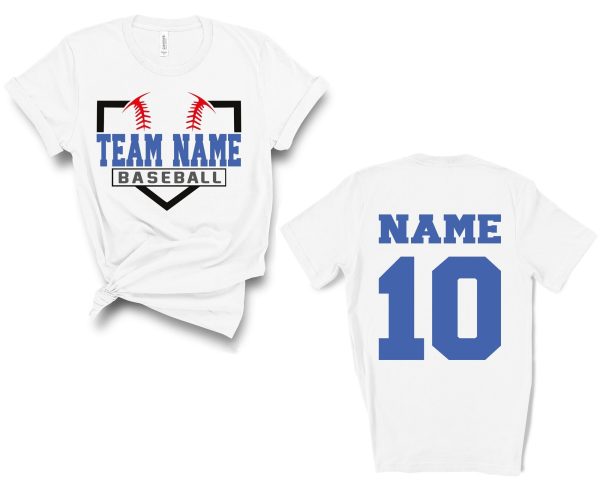 CUSTOM Baseball Shirt, Baseball Numbers Shirt, Personalized Baseball Tees, Baseball Spirit wear, Baseball shirts, Baseball Team, Baseball