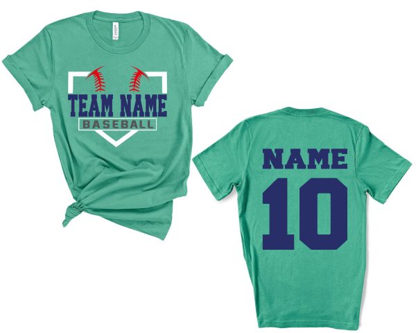 CUSTOM Baseball Shirt, Baseball Numbers Shirt, Personalized Baseball Tees, Baseball Spirit wear, Baseball shirts, Baseball Team, Baseball