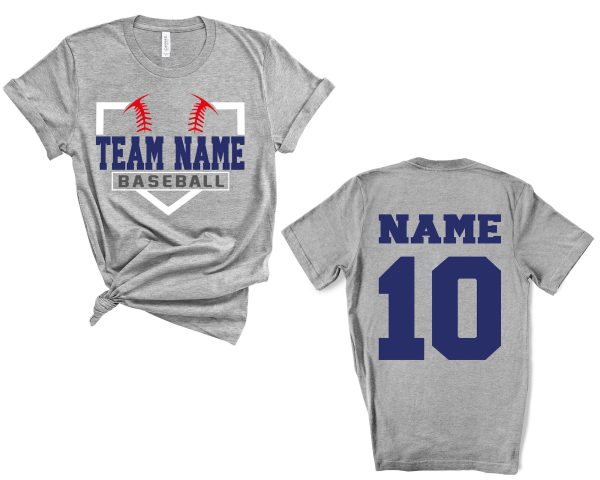 CUSTOM Baseball Shirt, Baseball Numbers Shirt, Personalized Baseball Tees, Baseball Spirit wear, Baseball shirts, Baseball Team, Baseball