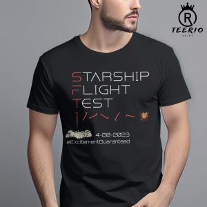 Starship Flight Test Milestone Tee, SFT1 Shirt, Rocket Lover TShirt, Flight Termination, Excitement Guaranteed Shirt