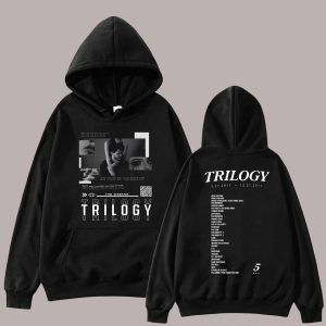 The Weeknd Trilogy Hoodie. The Weeknd Merch. Trilogy Tracklist Ver New, Trending Tee