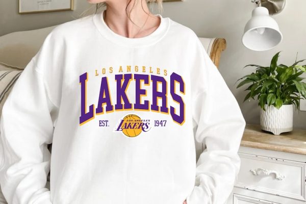 Vintage LA Basketball Sweatshirt;T-shirt