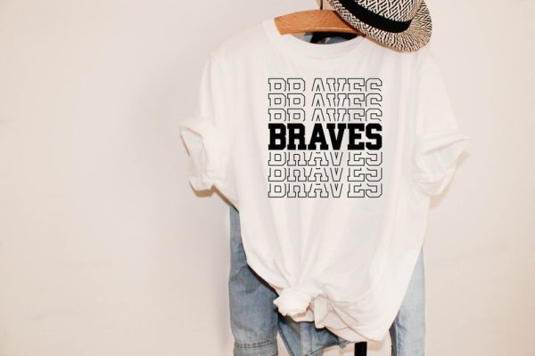 Braves Team Shirt, Braves Team Spirit Shirt, Braves Fan Shirt, Braves School Shirt, Vintage Atlanta Braves Shirt, Atlanta Shirt