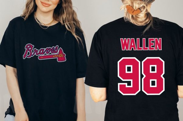 98 Braves Song shirt, If We Were A Team, Love Was A Game, We’d Have Been The 98 Braves, Wallen Western Shirt, One Night At A Time World Tour