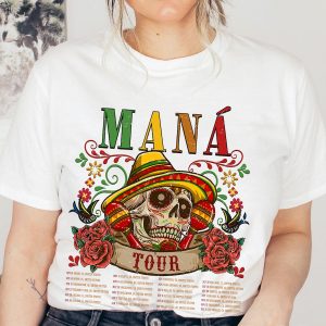 Mana Shirts, Mana Tour 2023 Tee, Mana Concert Shirt, México Lindo Y Querido Tour Shirt, Rock Mexicano Band