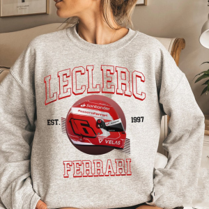 Charles Leclerc Crewneck Sweatshirt, Formula One Sweatshirt, Charles Leclerc Shirt, Formula 1 Racing Team Shirt, Leclerc Fan Gift