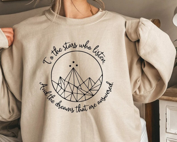 Acotar Velaris Sweatshirt, Night Court Sweatshirt, Sarah J Maas, A Court of Thorns and Roses Court of Dreams shirt. Gift for the Rhysand