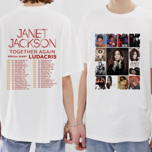 Janet Jackson Tour 2023 Unisex Shirt,Janet Jackson Together Again Tour 2023 Shirt, Janet Jackson Vintage Shirt,Janet Jackson Shirt Fan Gifts